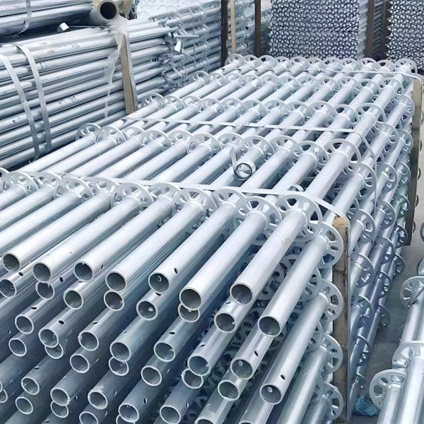 Silver Heavy Duty Scaffold Q235 Modular Scaffolding System High Capacity