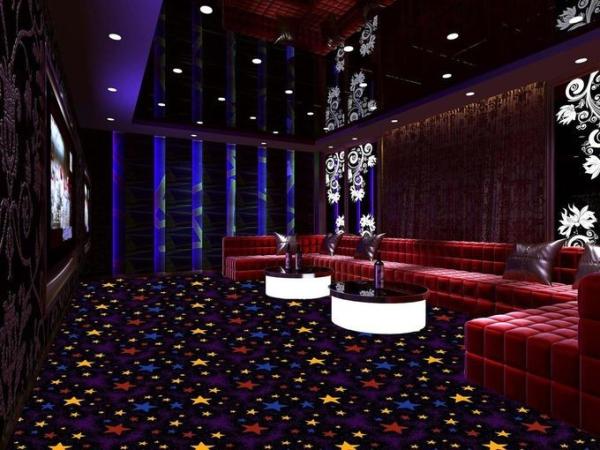 Commercial Hotel Carpet Flooring / Wilton Royal Carpet Jacquard Style