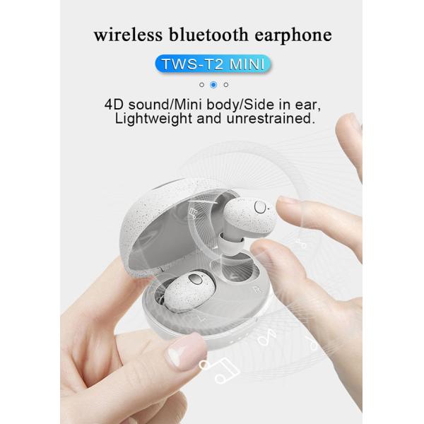 380mAh auriculares inalámbricos BT de la batería TWS Bluetooth 5,0 auriculares de botón