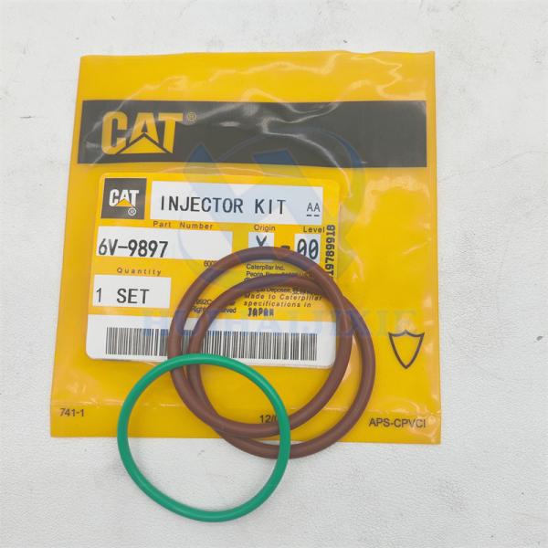 Excavator Parts Fuel Injector Gasket Kit 6V-9897 for Caterpillar Cat Engine 3512  Seal Kit 6V9897