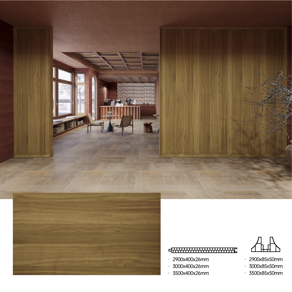 Moisture Resistant Low Maintenance PVC Partition Panel for Interior Room Dividers
