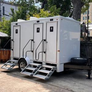 Steel Structure Mobile Toilet Designed for Scenic Spots and Environmental