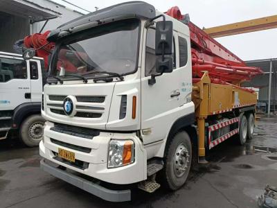 Shacman 37m Concrete Line Pump Truck Maximum Output 60-100 M3/H