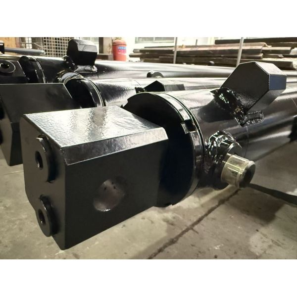 OEM Telescopic Hydraulic Cylinder High Pressure Hard Chrome Plated 1865mm Stroke