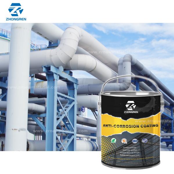 Anti-Corrosion Rust 70% Zinc Content Coatings  Epoxy Zinc Rich Paint  For Oil Pipeline And Offshore Engineering Industry