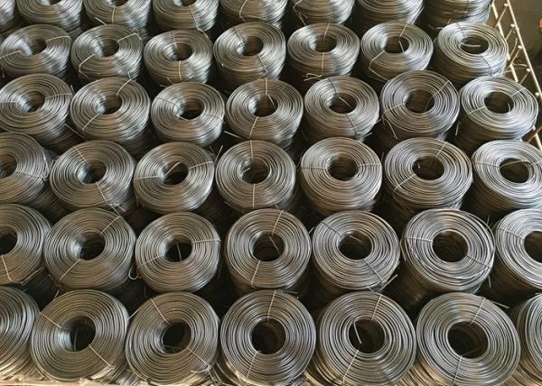 Double Loop 12 DWG 1Kg PVC Coated Black Tie Wire