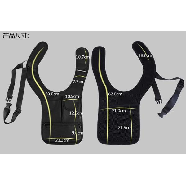 Shoulder Holsters FBI Waist Bag 007 Bag Tactical Chest Bag Nylon Sling Bag