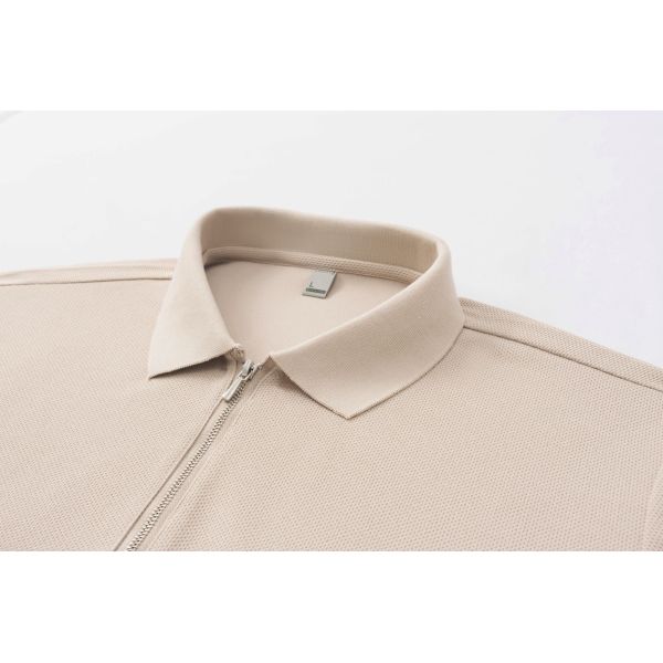 2199 Summer Hot Item 200g 100% Polyester Fiber Men's Commuting Cotton Breathable POLO Shirt