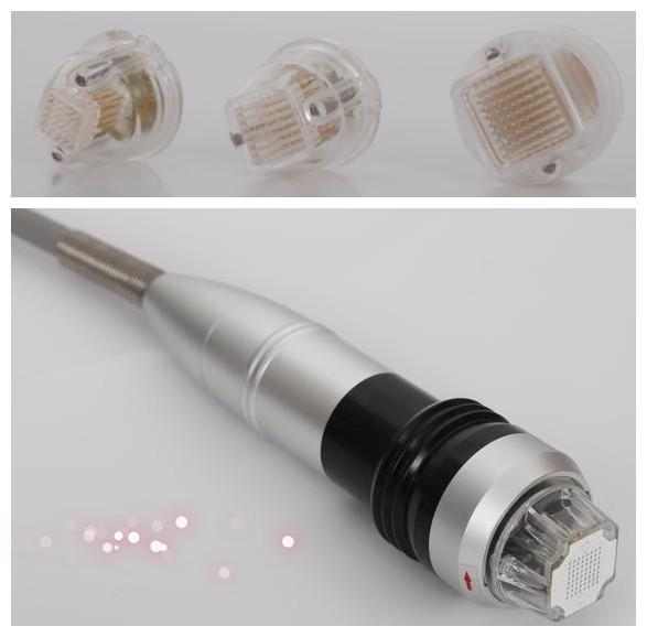 2019 latest tech best result RF microneedle invasive handles with three needles for salon