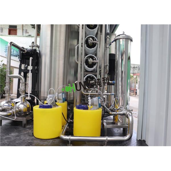 RO Water Treatment Plant Reverse Osmosis Machine With Uv Softner Deionizer For Liquid Soap Manufacturing