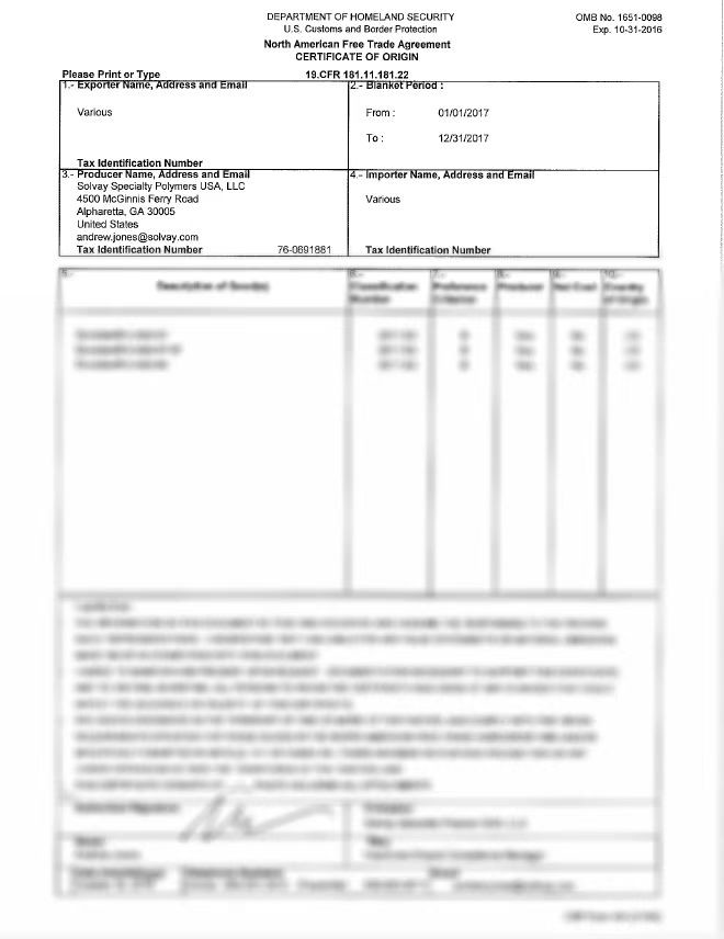 Shenzhen Beni New Material Co., Ltd Сертификации
