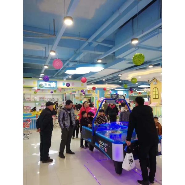 Таблица хоккея воздуха стиля аркады звезды хоккея, таблица хоккея воздуха игрока стеклоткани 4