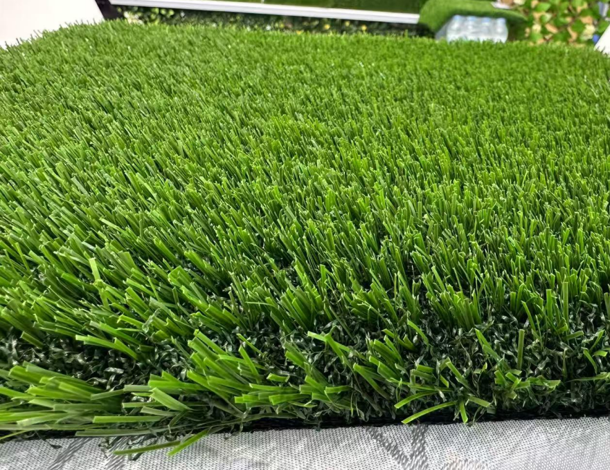 36mm Grass Height High Density FIFA Standard Non-Infill Artificial Turf for Sports Fields