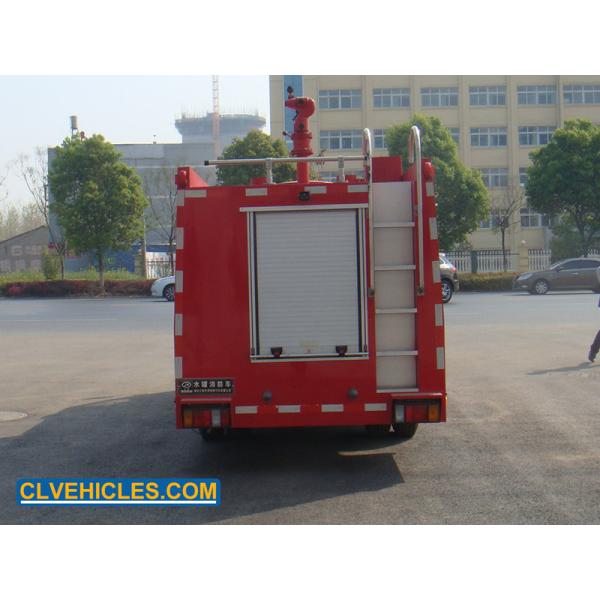 100P ISUZU Fire Fighting Truck Light Duty 98hp 3000kg Max Load