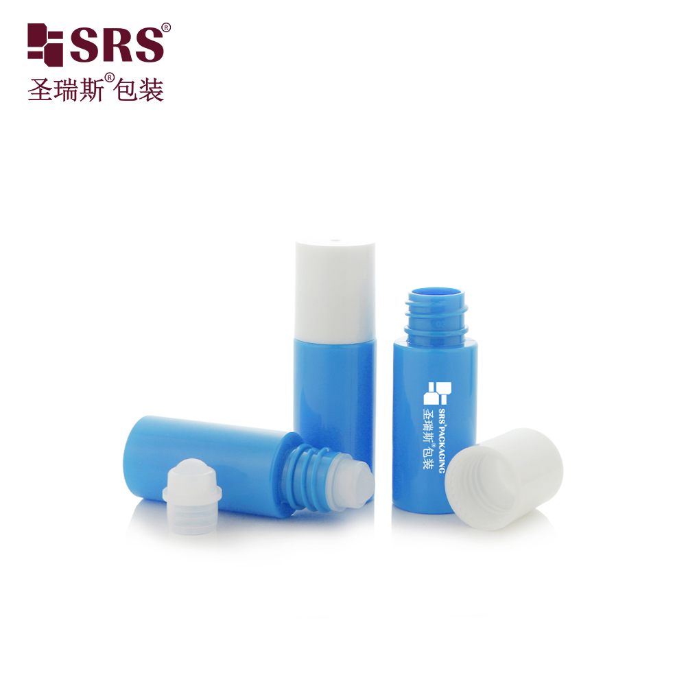 Custom Logo 20ml PET Cosmetic Roll On Bottle Portable Travel Size for Anti Itch Refreshing Liquid