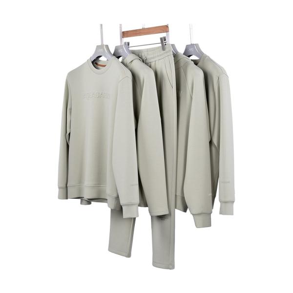 Custom Logo Grey Oversized Hoodie Sets Windproof For Women Jogging