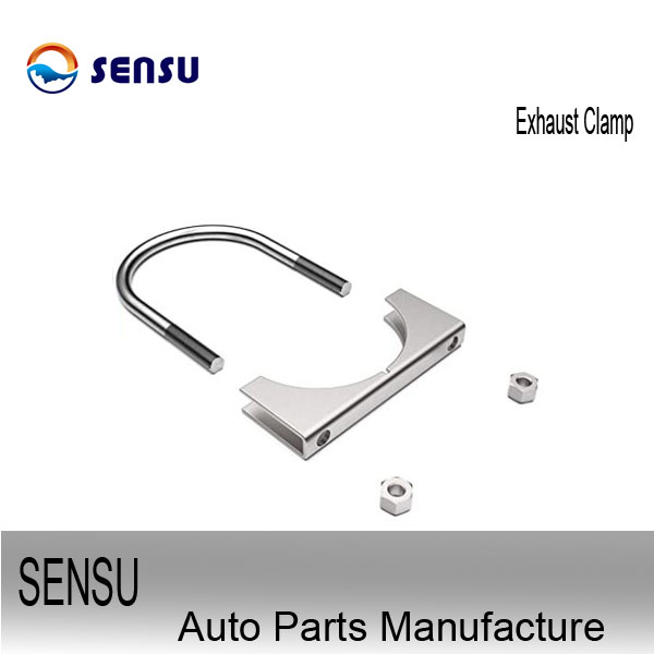 IATF 16949 4inch Stainless Steel Exhaust Clamps Anticorrosion