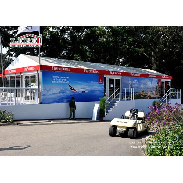 Car Showroom Outdoor Event Tents With Glass Wall for Car Exhibition