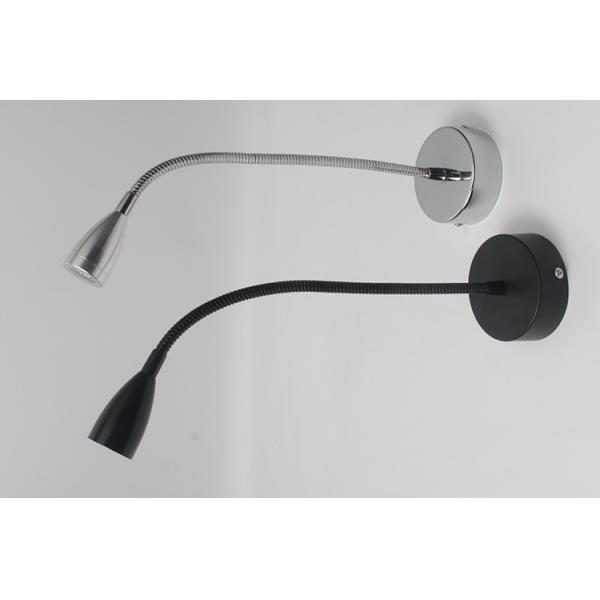 IP40 best selling flexible indoor led reading lamp 3W Interior LED wall lighting for bedside