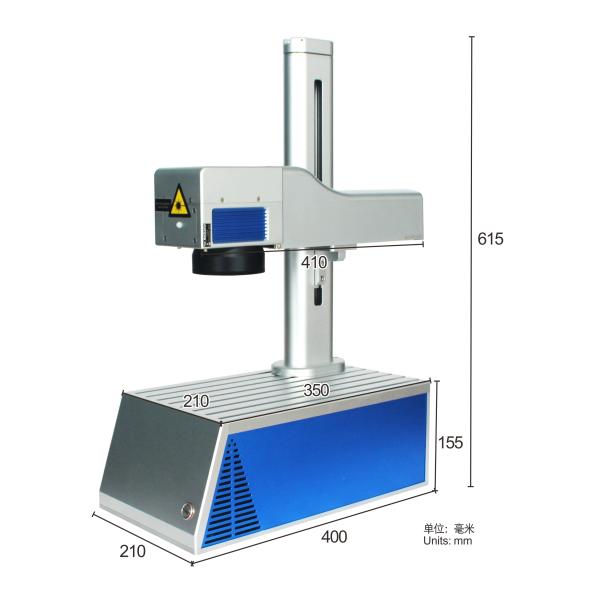 Гравировальный станок лазера 1MM портативный для металла нержавеющей стали украшений