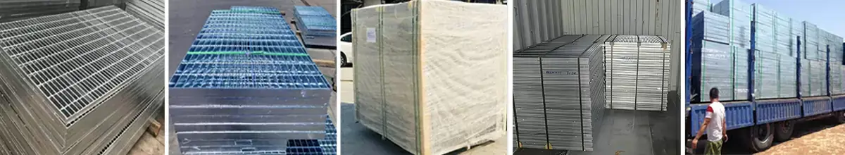 Grilla de acero galvanizado por inmersión en caliente 6m 25mm Grilla de barra galvanizada