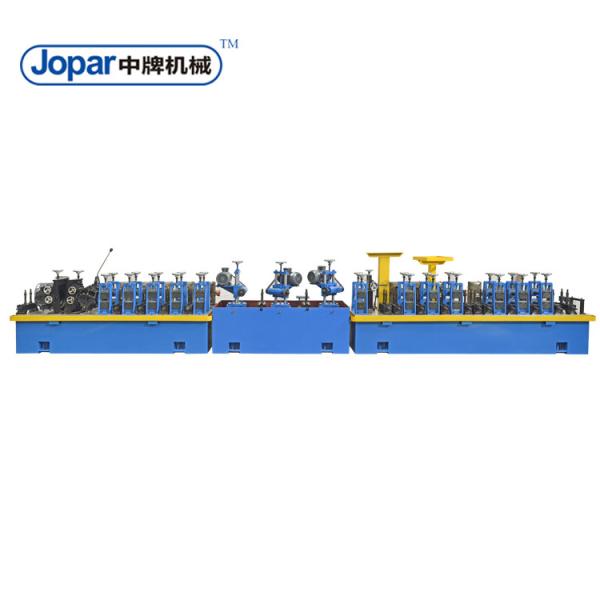 HG50 Carbon Steel Pipe Making Machine FX32 Gear Drive For Cooling Machine