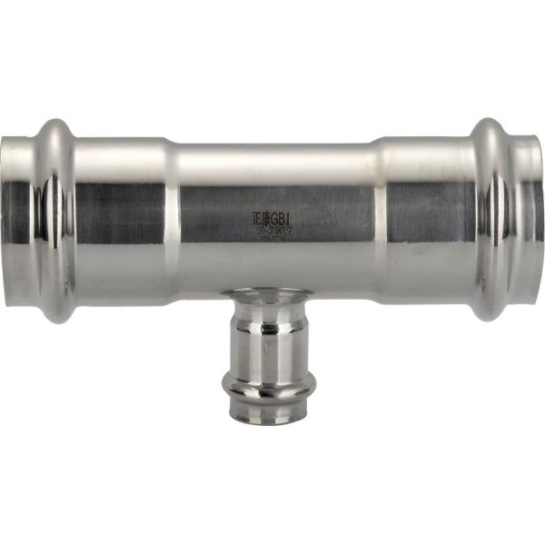 Round Head Stainless Steel Tee Tube Connector Pipe Connector Coupling