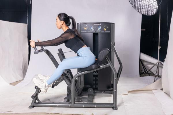 Équipement de résistance à double fonctionnement Extension du dos/machine de pressage des jambes abdominales