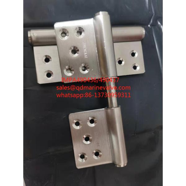 IMPA490436 IMPA490437 stainless steel Flag Hinges For Cabin Door SUS304 Left /Right Hand