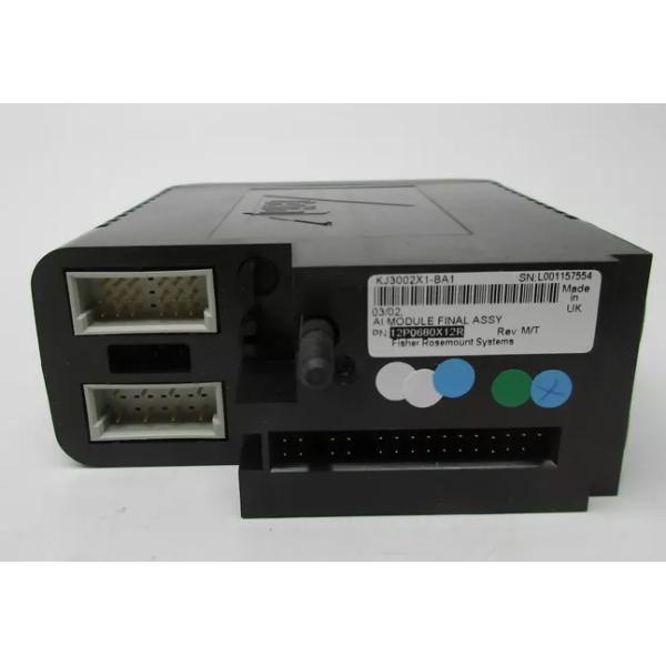 Fisher Rosemount Emerson KJ3002X1-BA1 12P0680X12R Аналоговый входный модуль Delta V