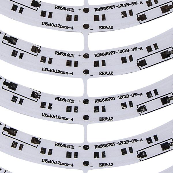 Алюминиевая толщина 0.5OZ 1OZ 1.5OZ меди СИД MCPCB света 24v