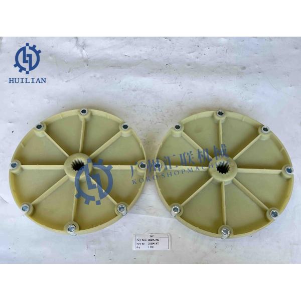315x14T Hydraulic Pump Disc Coupling Flange Nylon Coupling for 241*50T E216 216B 216B3 226B, 226B3 232B 242B