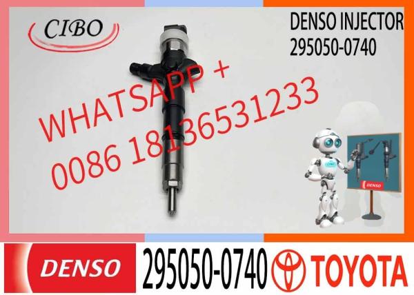 L'injecteur de rails communs de haute qualité est utilisé pour Toyota 295050-0740 23670-30420 295050-0620