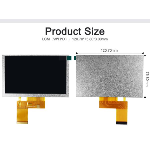 Polcd RoHS TFT IPS Display 300 Nit 5-дюймовый сенсорный экран