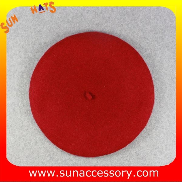 AK17043 Sun Accessory advertising winter knitted beanie beret hats for girls