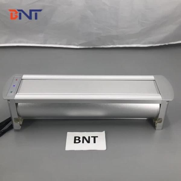 Conference desk multimedia electric rotating desktop power data socket