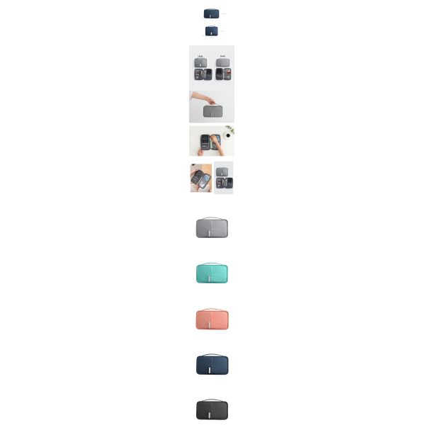 Large Capacity Passport Holder European American Style Multi-Functional Oxford Cationic Travel Waterproof ID Card Bag Wholesale