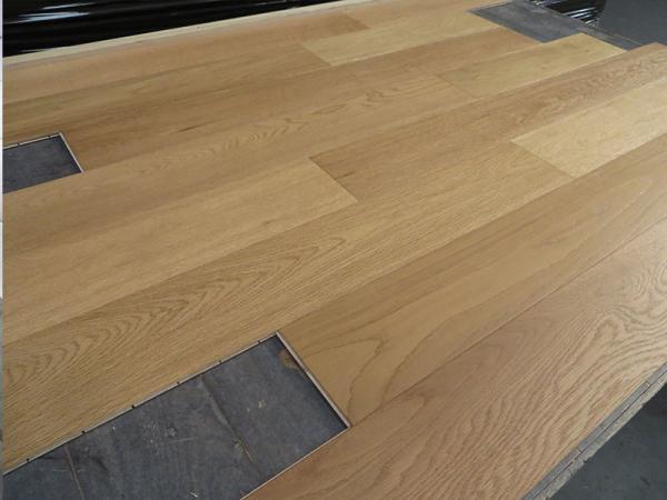 slight brushed & natural lacquered oak engineered parquet; oak flooring manufacturer