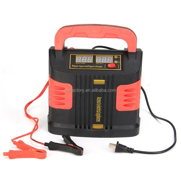 Electric Vehicle Battery Charger Motorcycle Battery Charger 12V 12A 24V 6A Fast Battery Charger For Car
