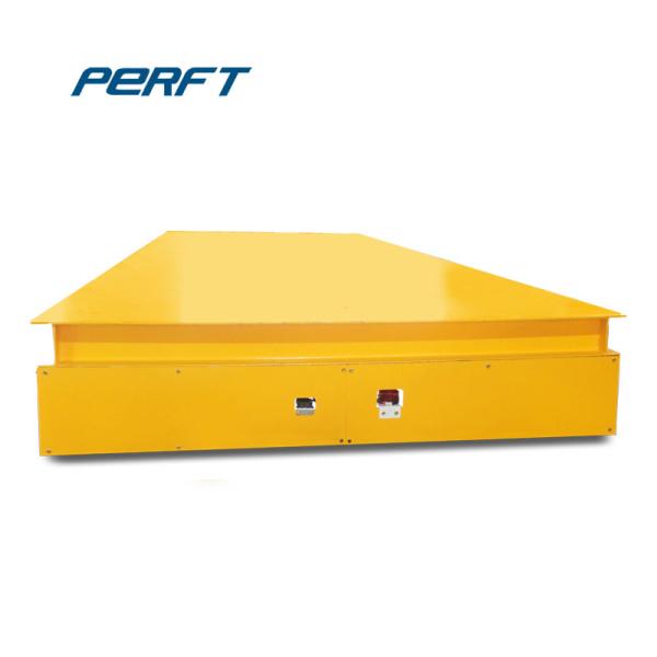 5t 20m/Min Trackless Transfer Trolley Flat Car For Machinery Factory