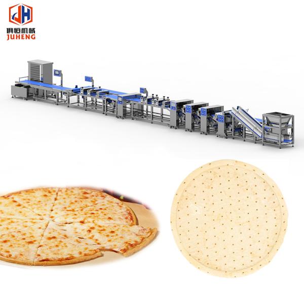 1000 To 2000PCS/H Commercial Pizza Dough Maker Flat Bread Forming Machine