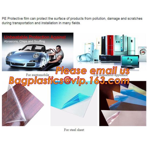 Self Adhesive PE Protective Film, Window Shield Sheeting, Surface Safety Film, Masking Film, UV Protection Sheet