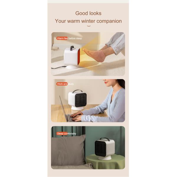 термостата электронагревателя 1000W AC220V вентилятор небольшого керамический осциллируя