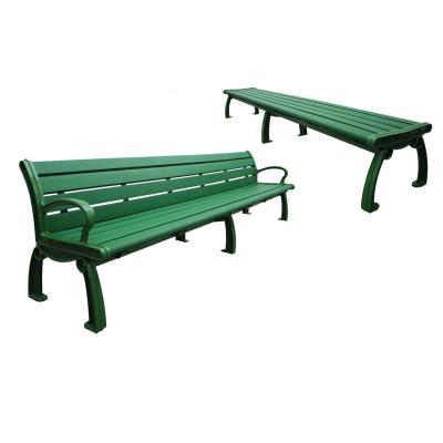 3000mm de comprimento banco de madeira para o exterior para o campus da rua da escola OEM