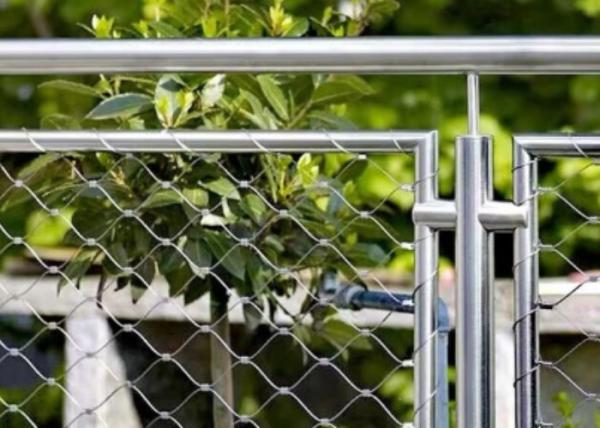 2.0mm Balustrade Mesh câble en acier inoxydable Ferrule Mesh corde