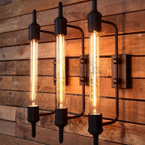 Vintage creative E27 wall lamp cafe restaurant steam punk light （WH-VR-35）