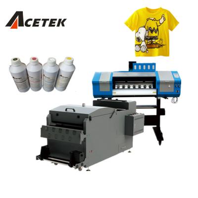 0.6m DTF Transfer Film Printer , Dtf Pet Film Printer With Powder Shaking Machine