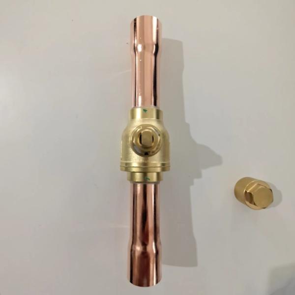Brass Ball Valve for Refrigerants and Other Applications 0-4.5 MPa Range