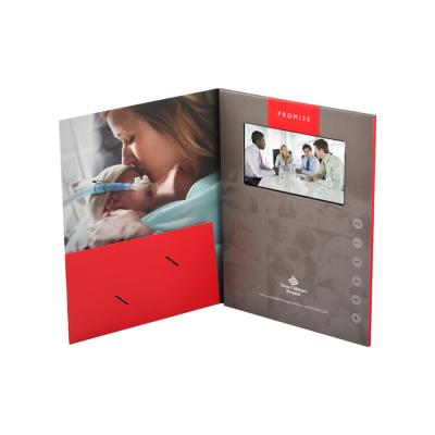 Advertisement Lcd Video Business Cards With Pokect