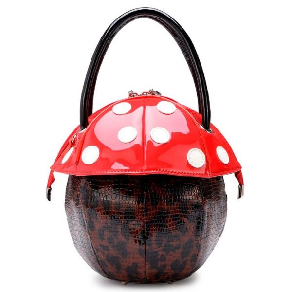 Mushroom Creative handbag fashion trend female cute cartoon character